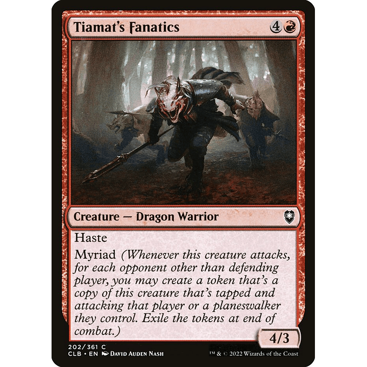Tiamat's Fanatics | Inglés | NM | CLB 1