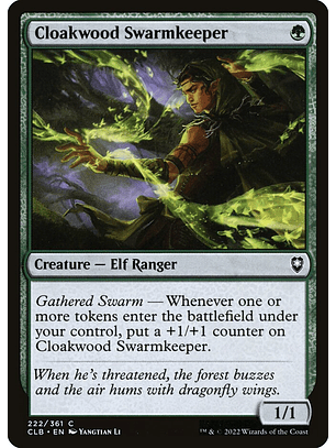 Cloakwood Swarmkeeper | Inglés | NM | CLB