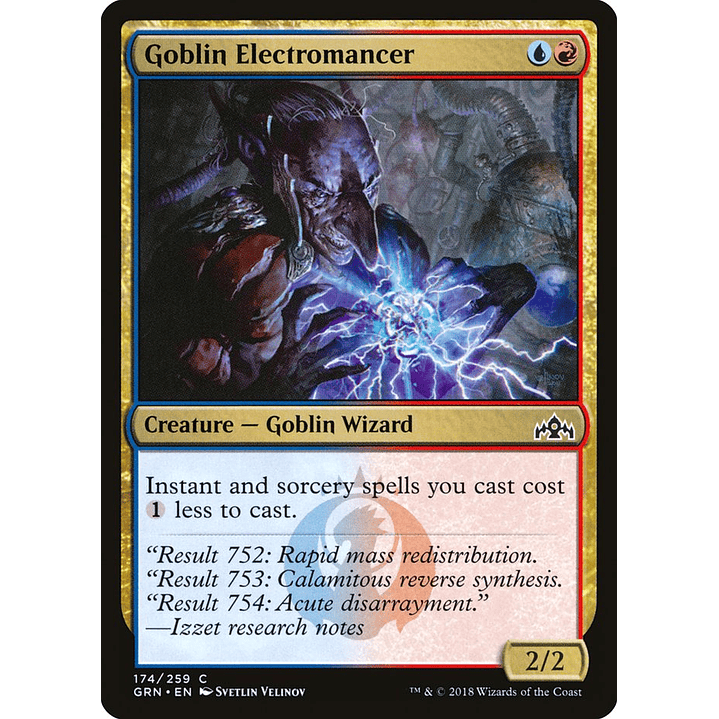Goblin Electromancer | Español | NM | GRN 1