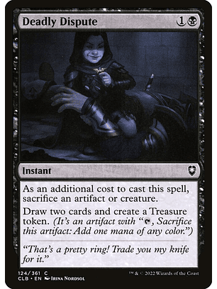 Deadly Dispute | Inglés | NM | CLB