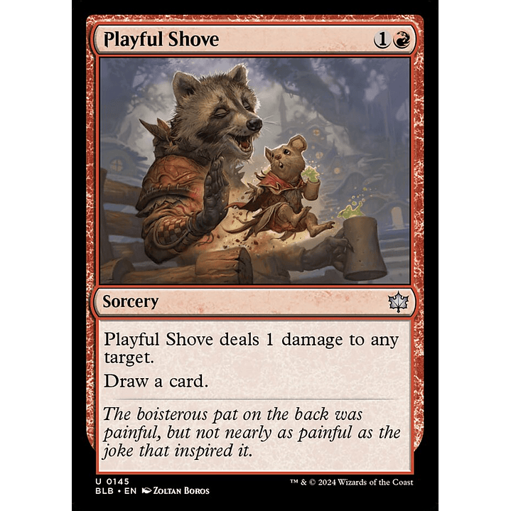 Playful Shove | Inglés | NM | BLB 1