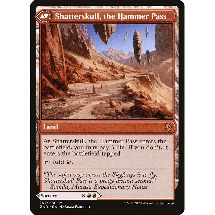 Shatterskull Smashing // Shatterskull, the Hammer Pass | Inglés | NM | ZNR 2