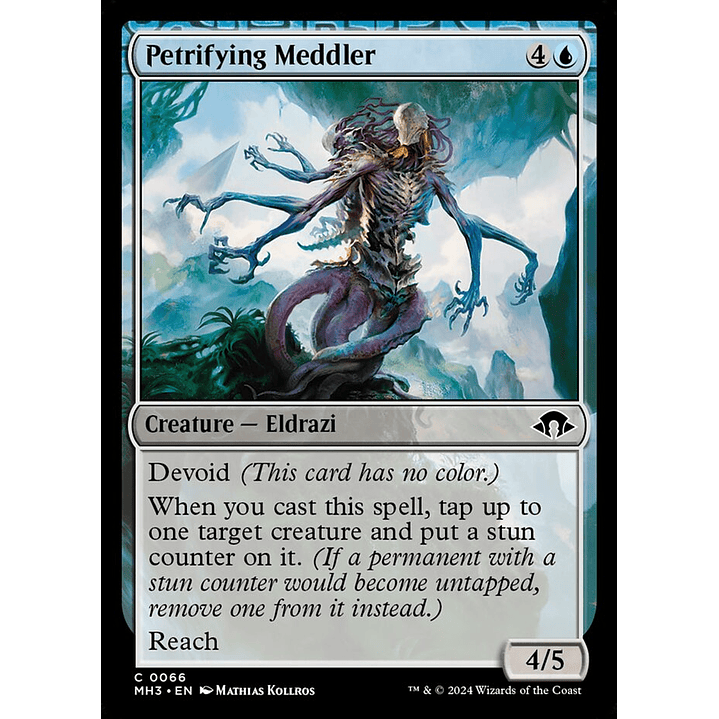 Petrifying Meddler | Inglés | NM | MH3 1