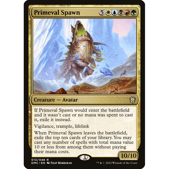 Primeval Spawn | Español | NM | DMC 1