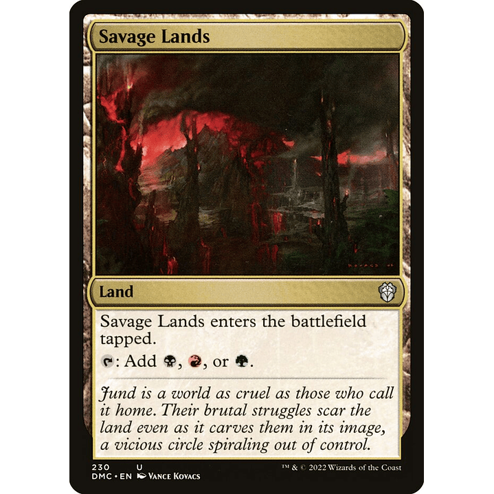 Savage Lands | Español | NM | DMC 1