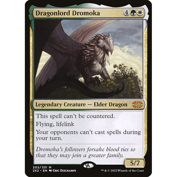 Dragonlord Dromoka (foil) | Inglés | NM | 2X2 1