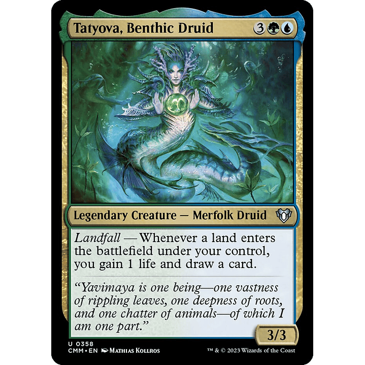 Tatyova, Benthic Druid | Inglés | NM | CMM 1