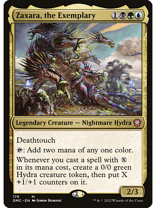 Zaxara, the Exemplary | Español | NM | DMC