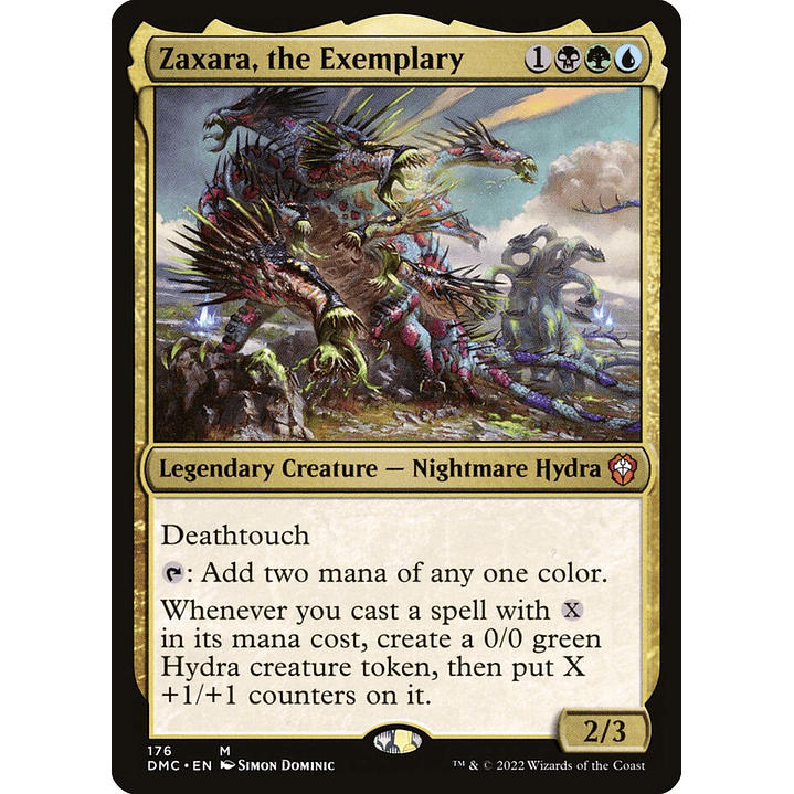 Zaxara, the Exemplary | Español | NM | DMC 1