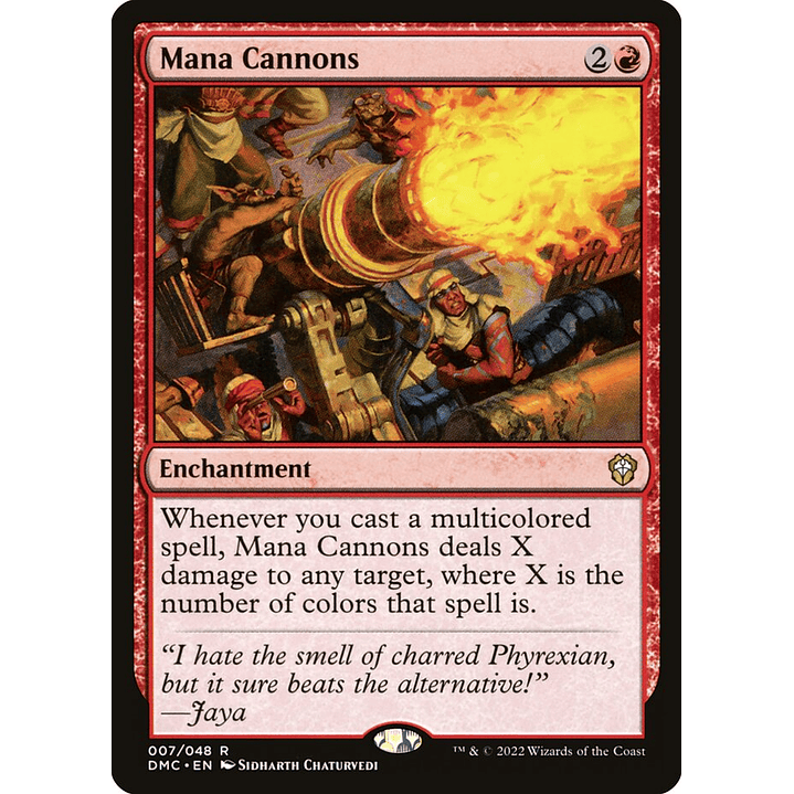 Mana Cannons | Español | NM | DMC 1
