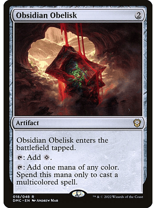 Obsidian Obelisk | Español | NM | DMC