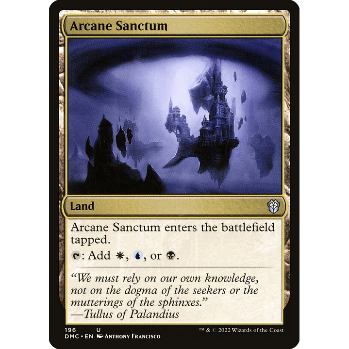 Arcane Sanctum | Español | NM | DMC 1