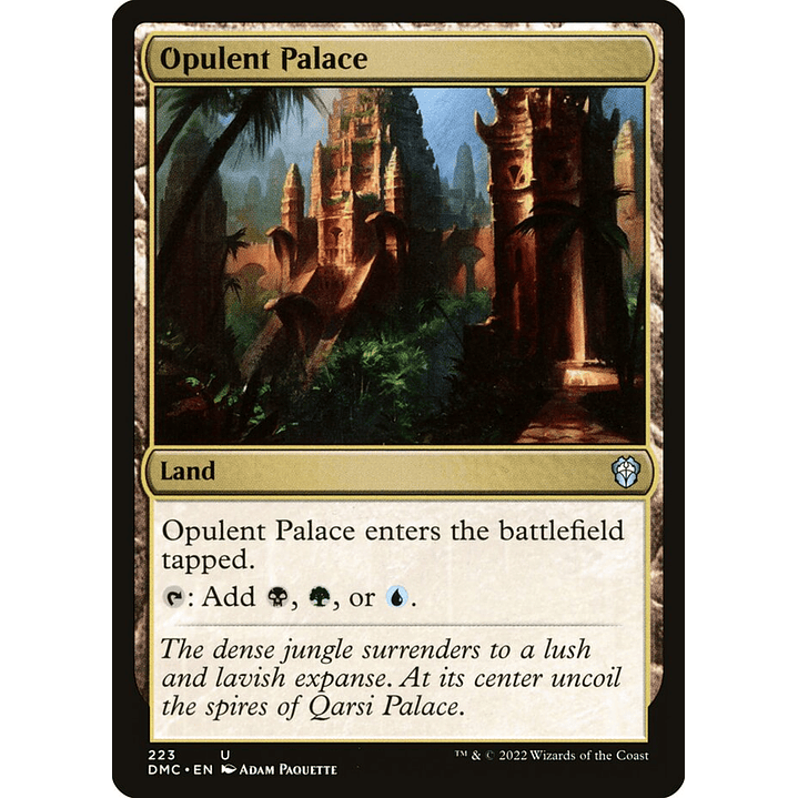 Opulent Palace | Español | NM | DMC 1