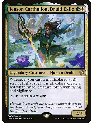 Jenson Carthalion, Druid Exile (foil) | Español | NM | DMC