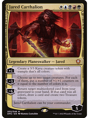 Jared Carthalion | Inglés | NM | DMC