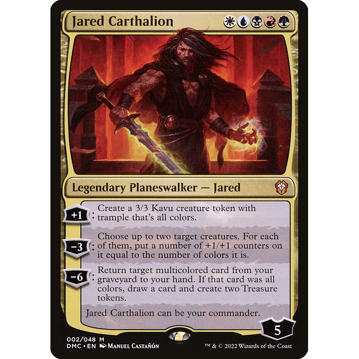 Jared Carthalion | Inglés | NM | DMC 1