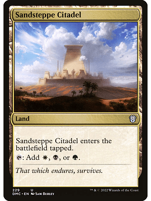 Sandsteppe Citadel | Inglés | NM | DMC