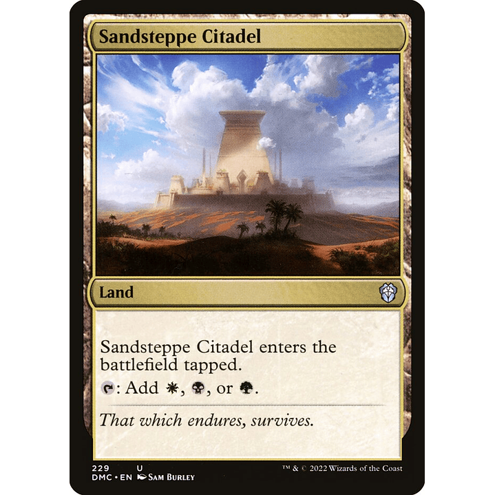 Sandsteppe Citadel | Inglés | NM | DMC 1
