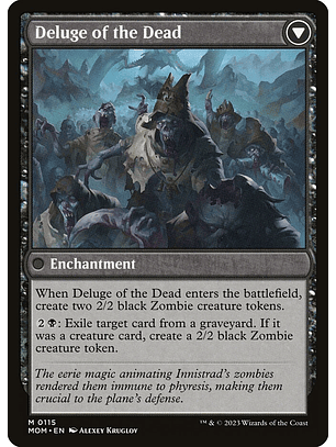 Invasion of Innistrad // Deluge of the Dead | Inglés | NM | MOM