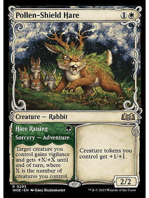 Pollen-Shield Hare // Hare Raising (Showcase) | Inglés | NM | WOE