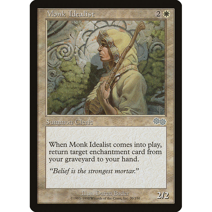 Monk Idealist (Retro Frame) | Inglés | NM | USG 1