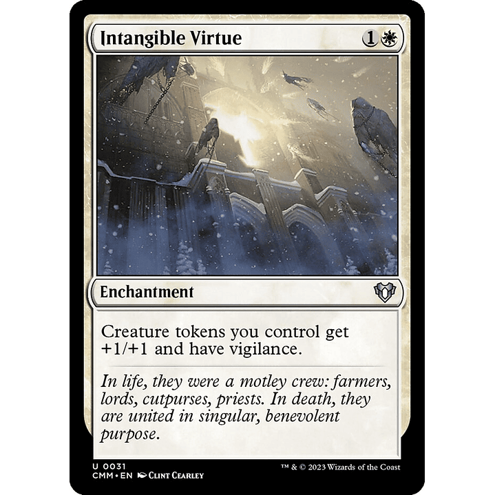 Intangible Virtue | Inglés | NM | CMM 1