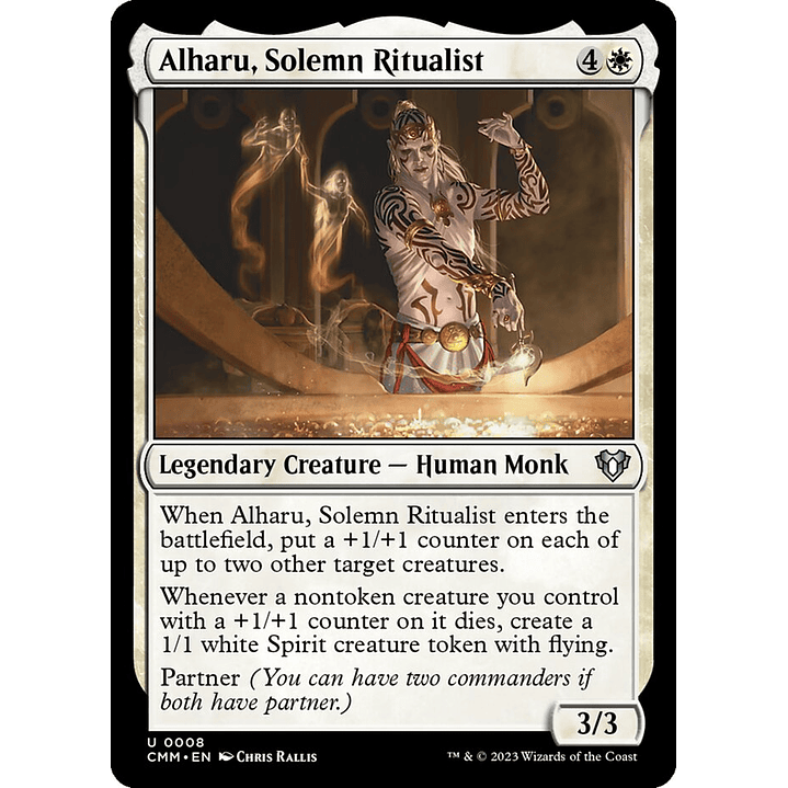Alharu, Solemn Ritualist | Inglés | NM | CMM 1