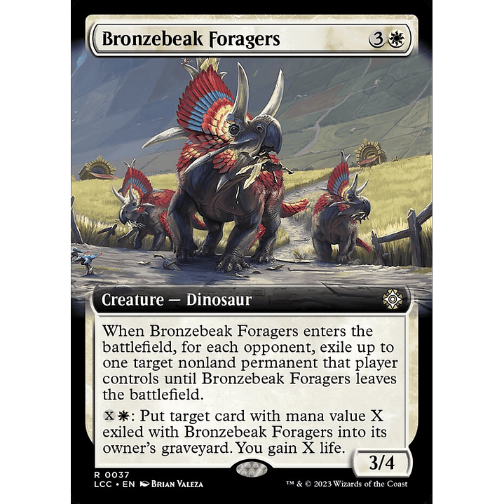 Bronzebeak Foragers (Extended Art) | Inglés | NM | LCC 1