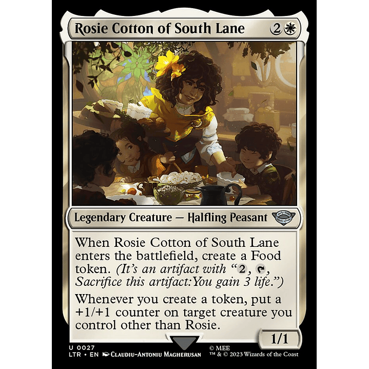Rosie Cotton of South Lane | Español | NM | LTR 1
