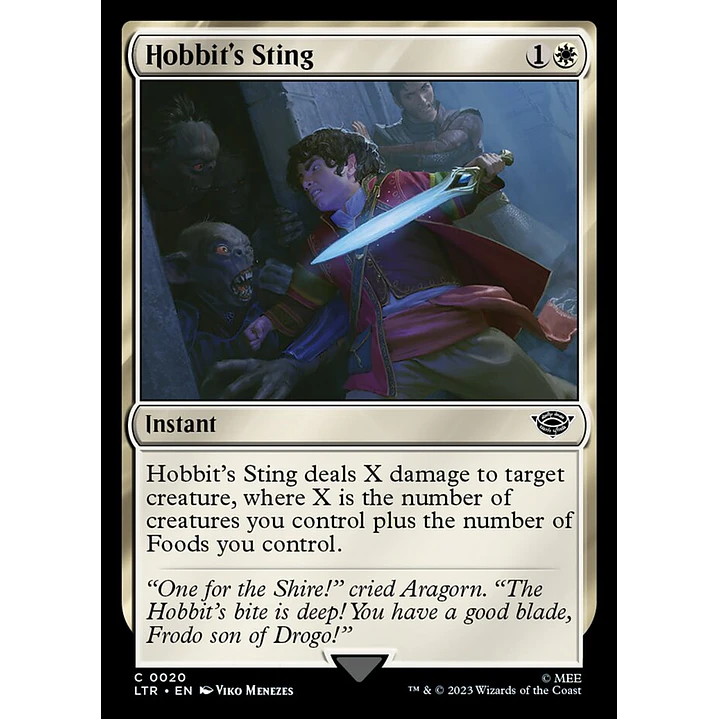 Hobbit's Sting | Español | NM | LTR 1