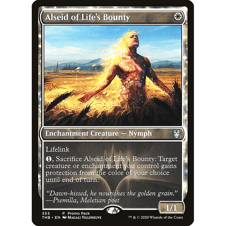Alseid of Life's Bounty | Español | NM | THB 1