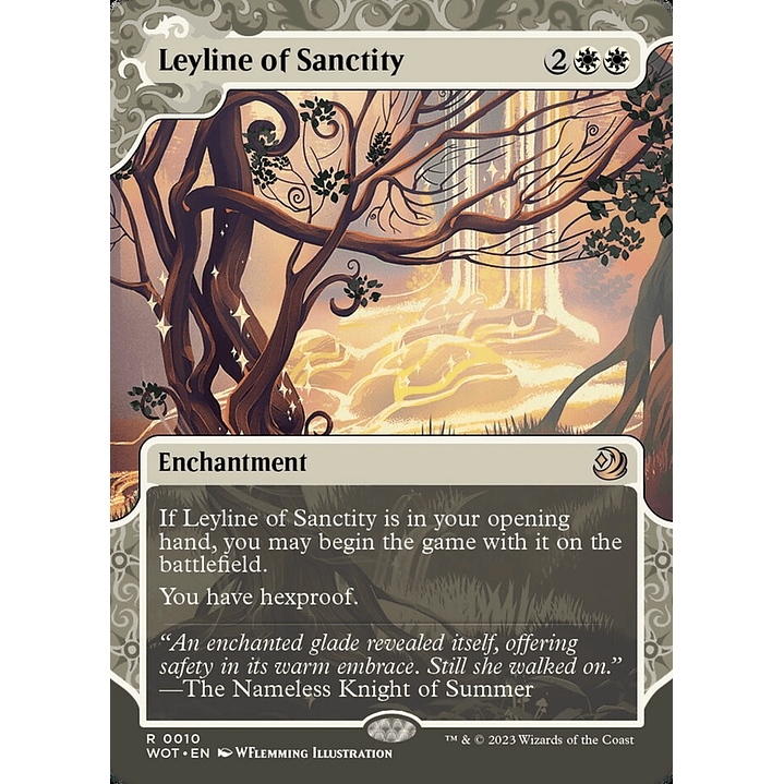 Leyline of Sanctity (Showcase) | Español | NM | WOT 1