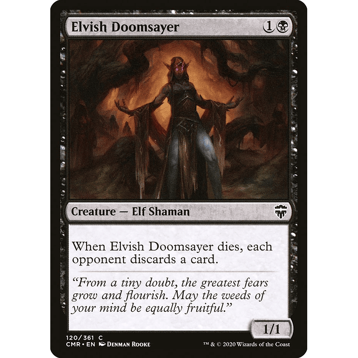 Elvish Doomsayer | Español | NM | CMR 1