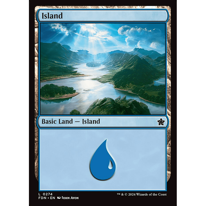 Island (foil) | Inglés | NM | FDN 1