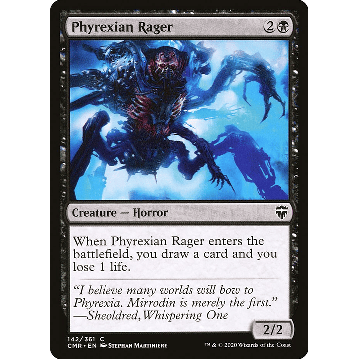 Phyrexian Rager | Español | NM | CMR 1