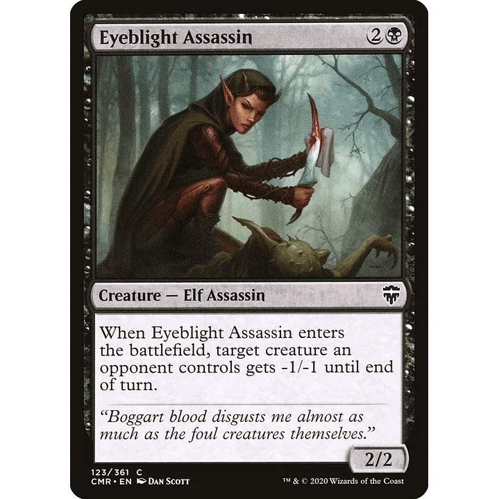 Eyeblight Assassin | Español | NM | CMR 1