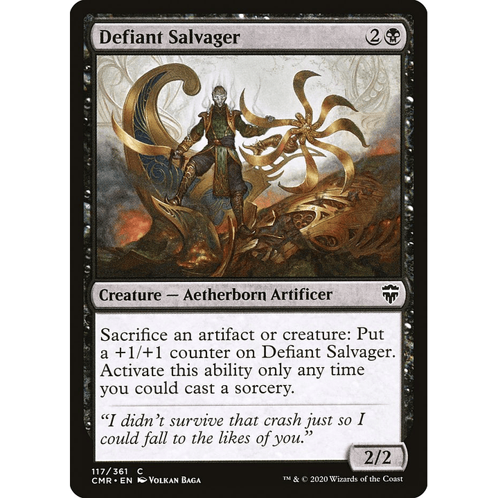 Defiant Salvager | Español | NM | CMR 1