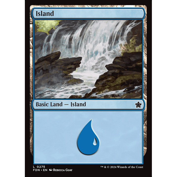Island (foil) | Inglés | NM | FDN 1