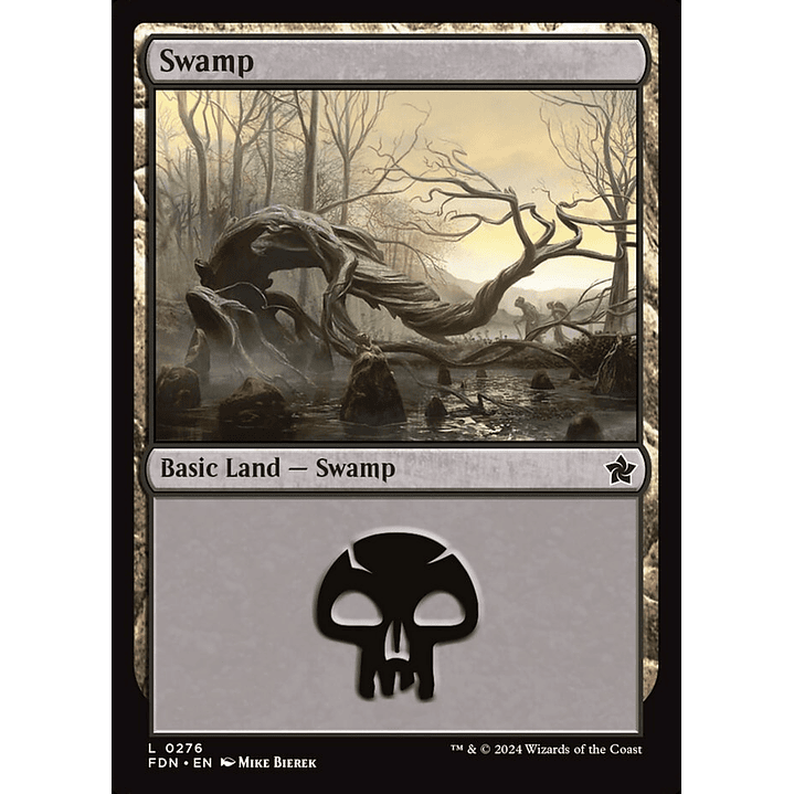 Swamp (foil) | Inglés | NM | FDN 1