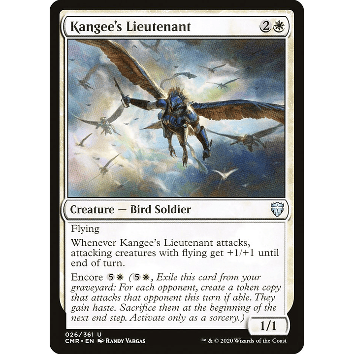Kangee's Lieutenant | Español | NM | CMR 1