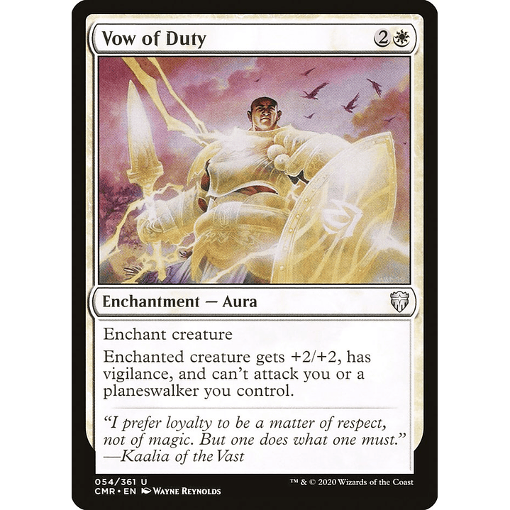 Vow of Duty | Español | NM | CMR 1