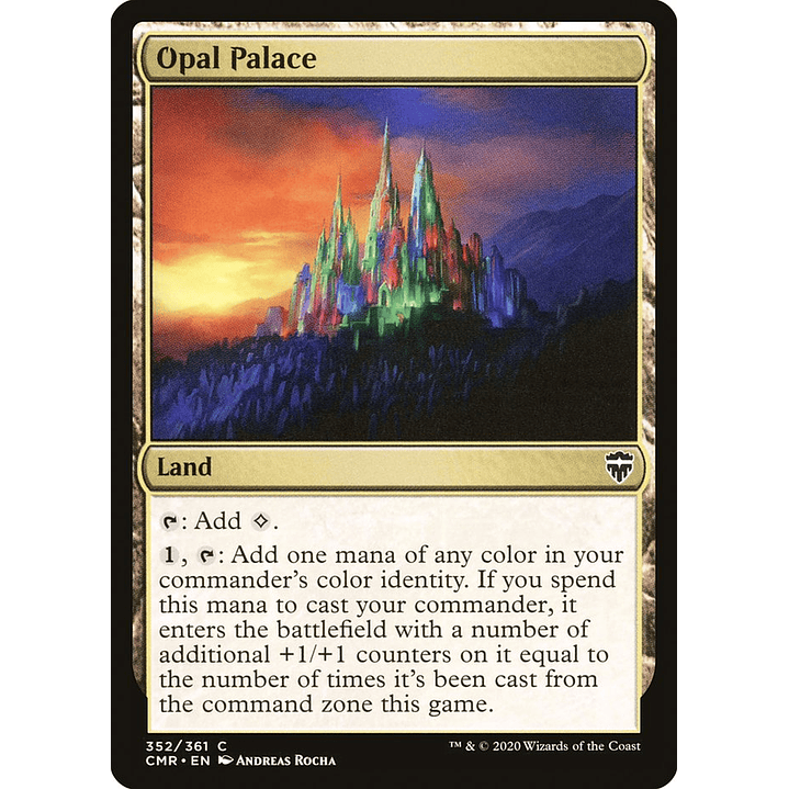 Opal Palace (foil) | Inglés | NM | CMR 1