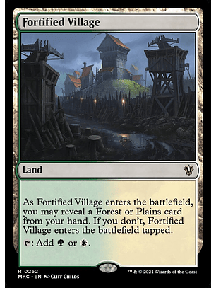 Fortified Village | Inglés | NM | MKC