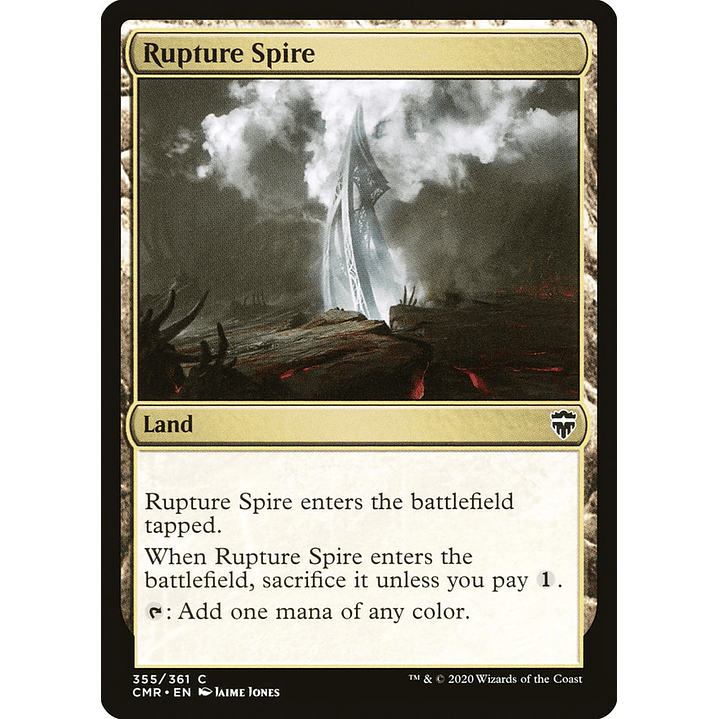 Rupture Spire (foil) | Español | NM | CMR 1