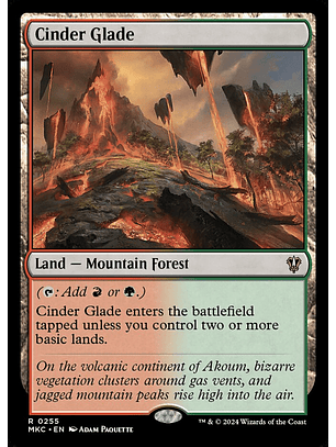 Cinder Glade | Inglés | NM | MKC