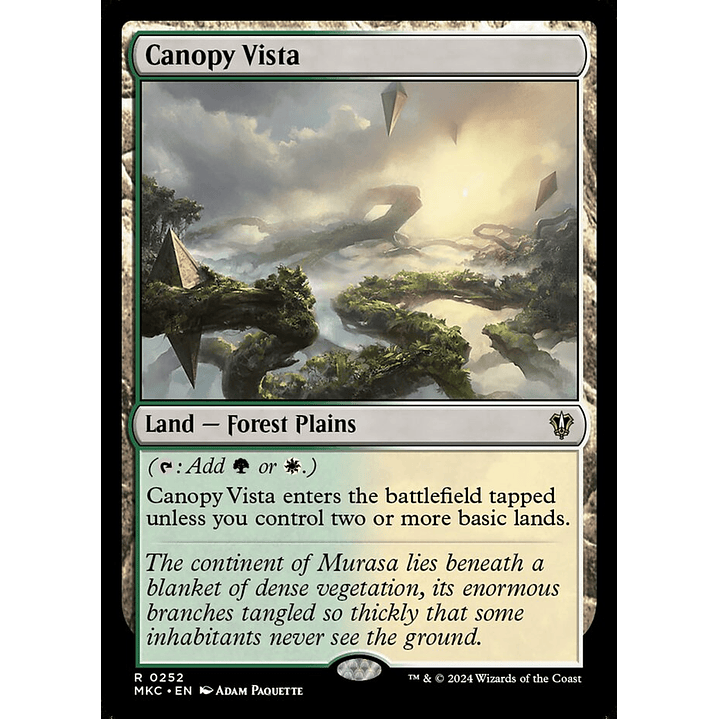 Canopy Vista | Inglés | NM | MKC 1