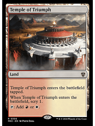 Temple of Triumph | Inglés | NM | MKC