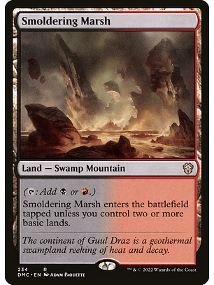 Smoldering Marsh | Español | NM | DMC