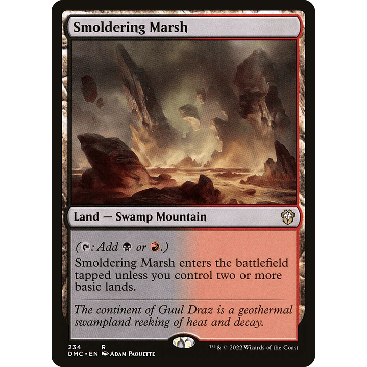 Smoldering Marsh | Español | NM | DMC 1