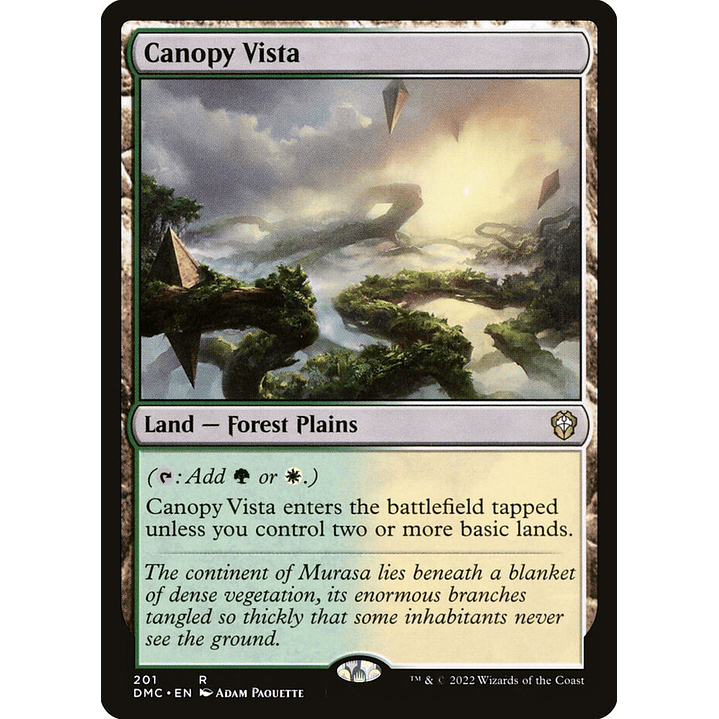 Canopy Vista | Español | NM | DMC 1